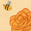 Bee And Rose