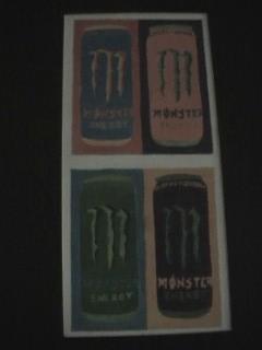 Monster Engery Andy Warhol style