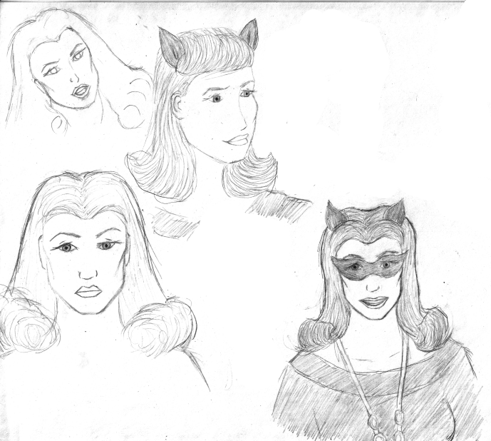 Catwoman Faces