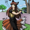 Raika, the Kitsune Girl