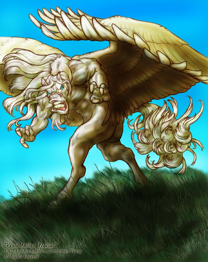 Vexed Pegasus Anthro'