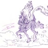 Qilin Profile Sketch