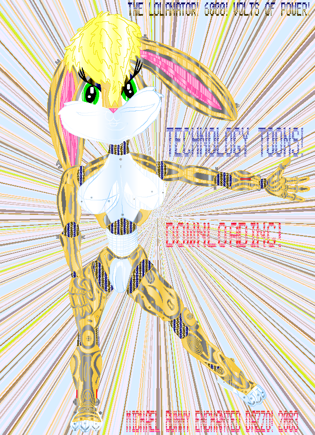 this is a cyber bunny