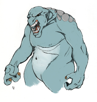 Cave Troll (in color)