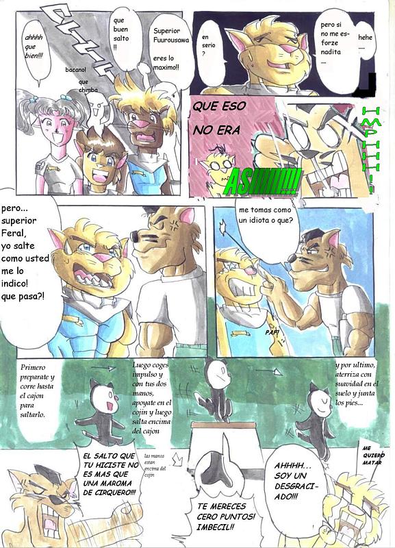 Radical Kats War Squadron SWAT Kats---Chapter 1: The Chance's revolting life page 4