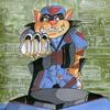Radical Kats War Squadron SWAT Kats FAN Book cover---過激猫闘士団スワトキャッツ漫画編のコヴァー