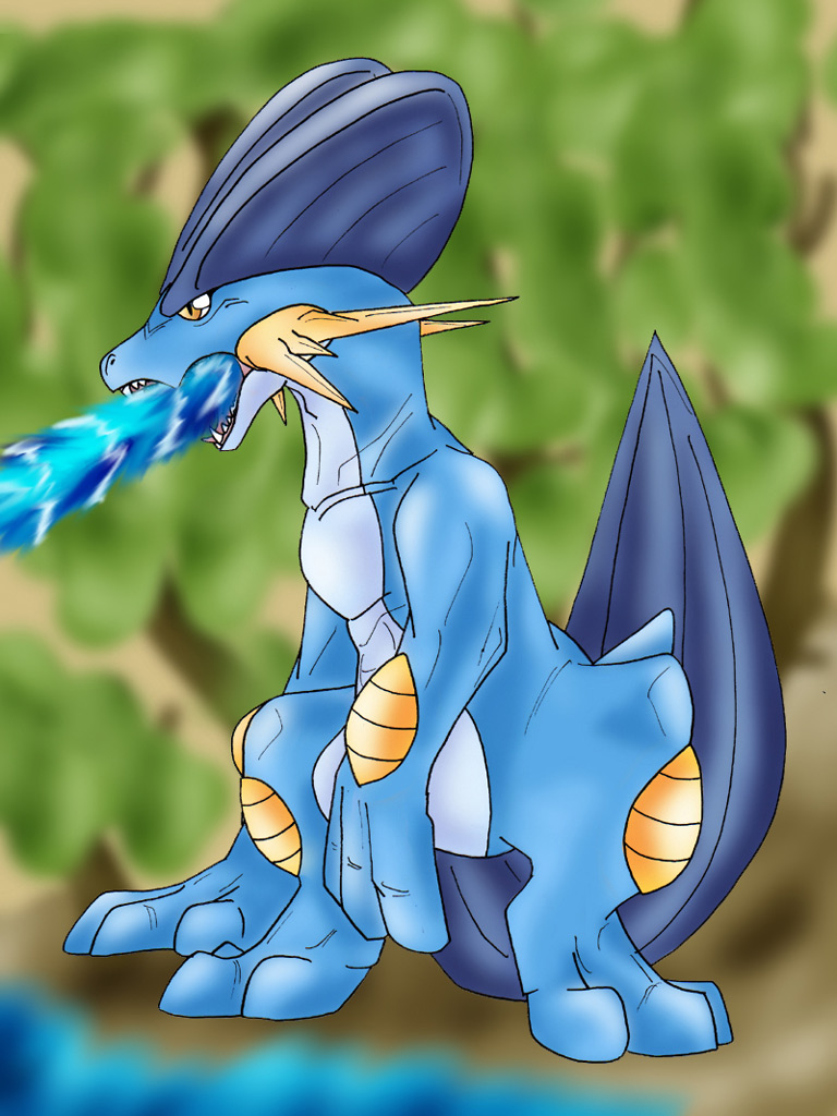 Realistic Swampert -colored-