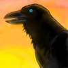 Oekaki crow doodle