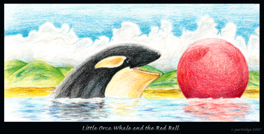 Little Orca Whale and the Red Ball