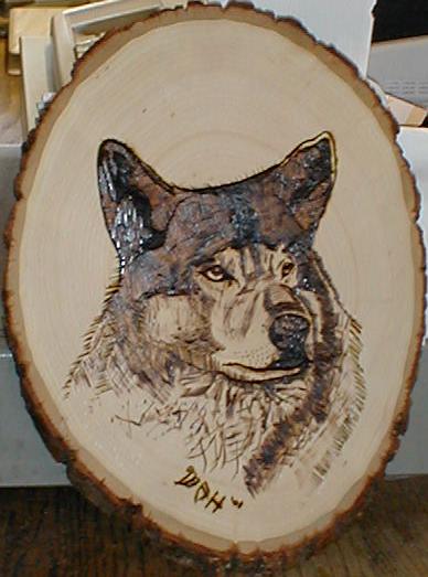 Wolf-Woodburning