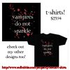 Vampires do not sparkle Tshirts