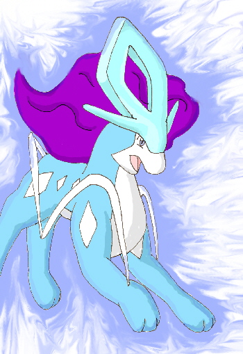 Glowing Suicune