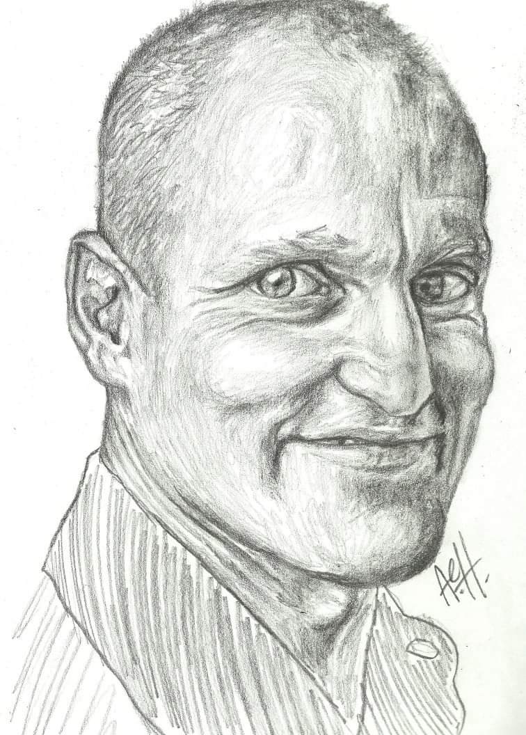 Woody Harrelson Portrait 1
