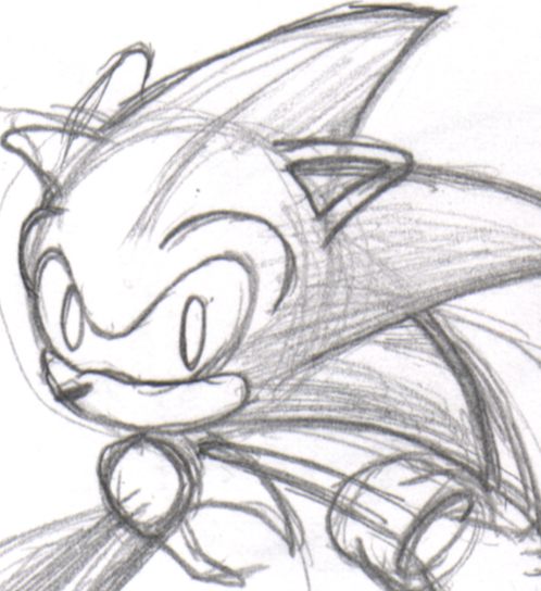 Rough Sonic sketch