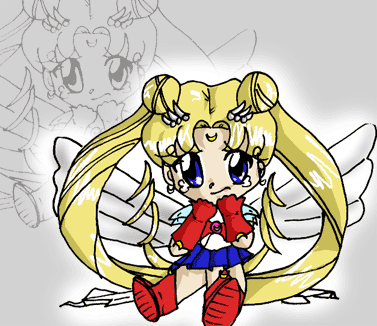sailormoon crying- finished