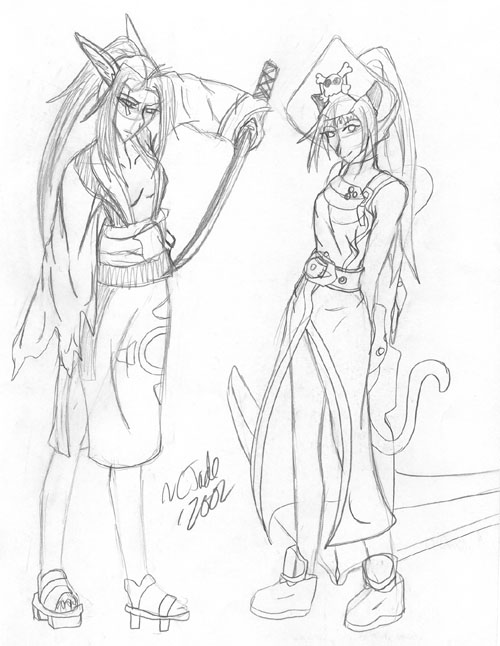 Wannabe Kenshin and Anchor Girl
