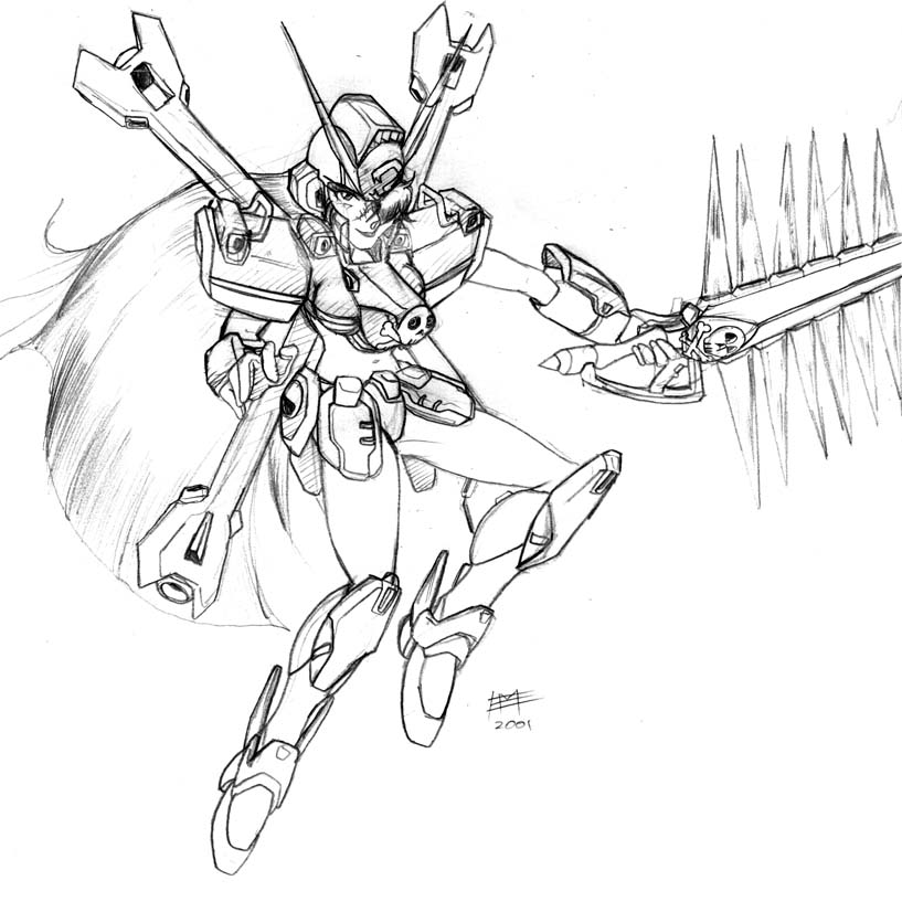 Crossbone Gundam Girl