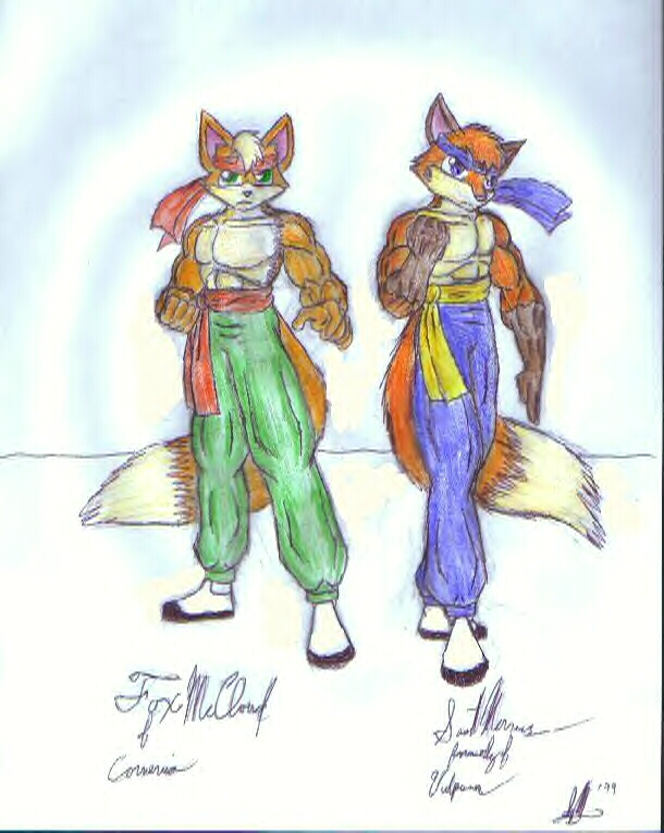 Fox McCloud and Scott Morris: Let's Get Ready to Rumble!