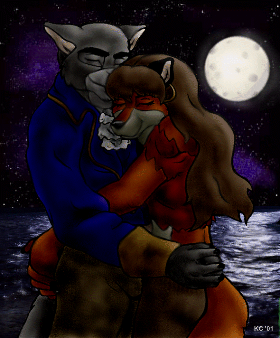 Moonlight embrace
