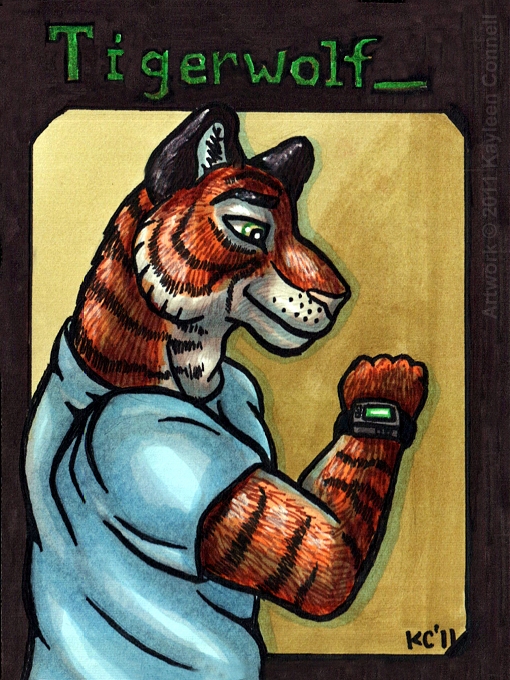 Tigerwolf Badge