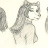 Femme rat sketches