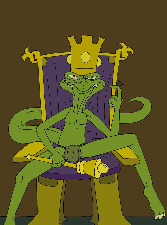 Come Kneel Before Your (Lizard) King