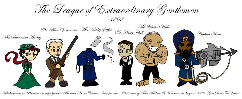 The (little) League of Extraordinary Gentlemen