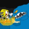 Super Sonic VS. Perfect Chaos