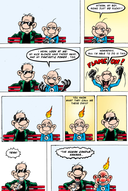Citizens' Home For Senile Superheroes, page 2