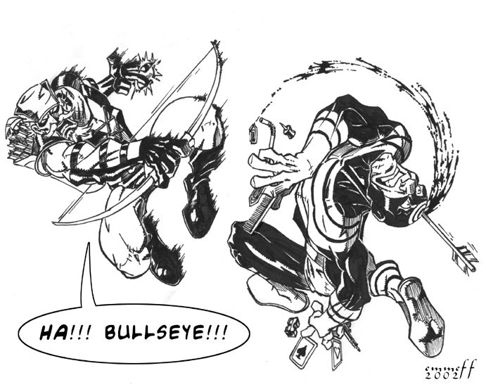 Marvel vs DC - Bullseye