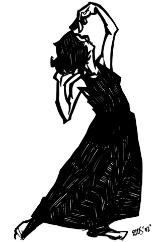 Dancer In Black