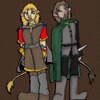 Boromir and Aragon Lions