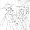 Darkwing and NegaDuck.. a little less Anthropormorphic
