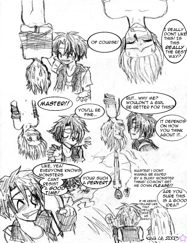 my orphen comic, page 1