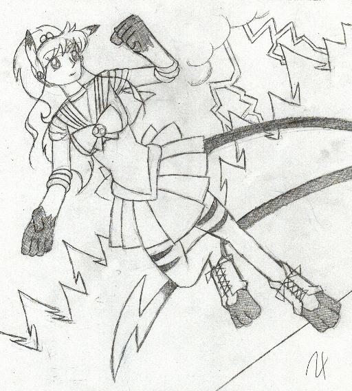 Another pic of Sailor Jupiter as a Pokemon