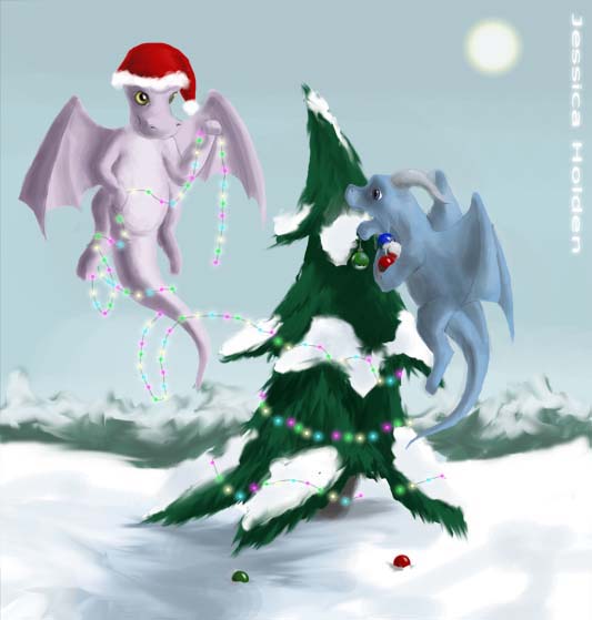Christmas Dragons
