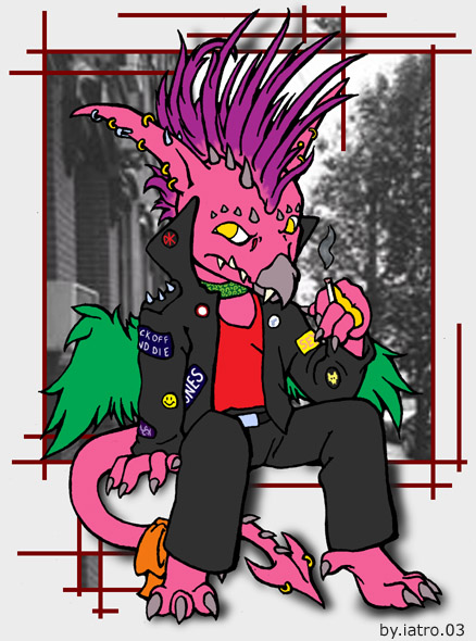 Dan Smith the punk dragon