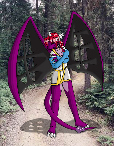 Purple Dragonite