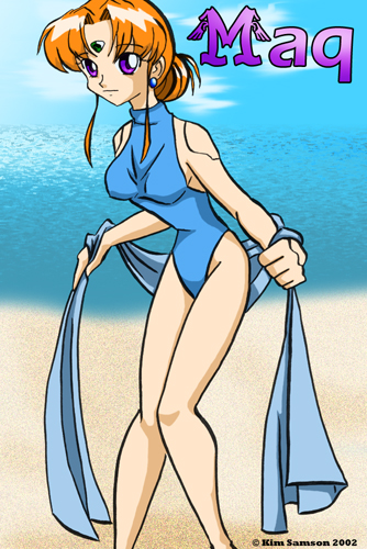Maq#31 in a bathing suit