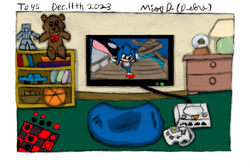 Toys - December 11th Drawing challenge