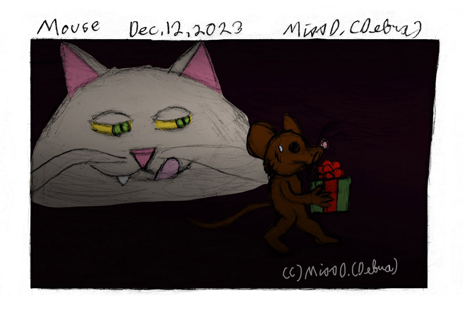 Mouse - December 12th Drawing challenge