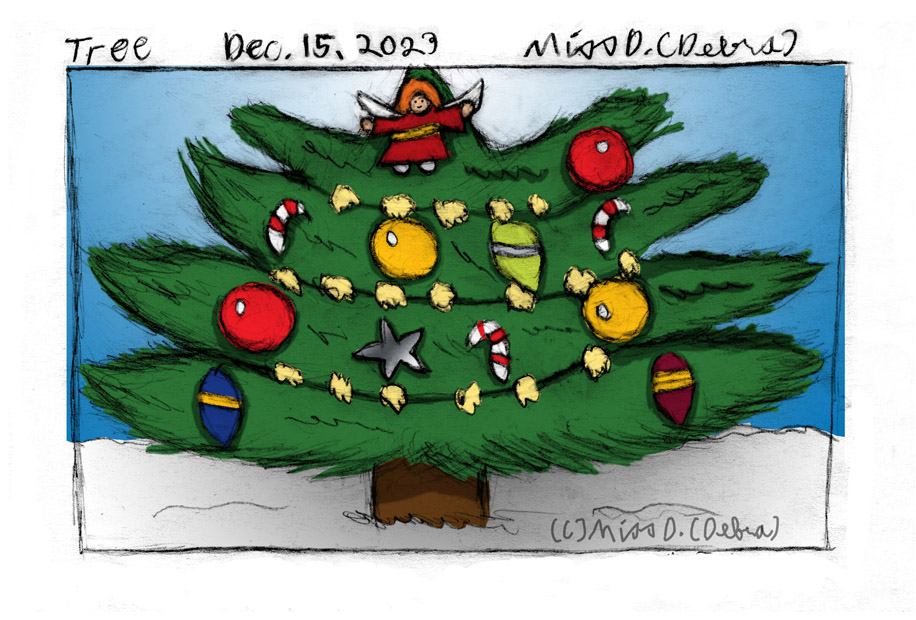Tree - December 15th Drawing challenge