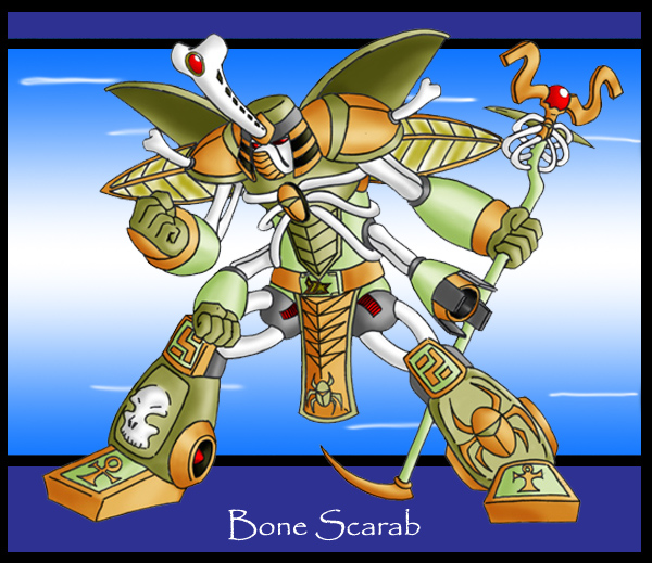 Bone Scarab
