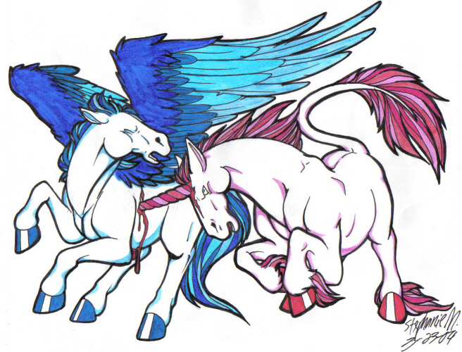 Unicorn Vs. Pegasus
