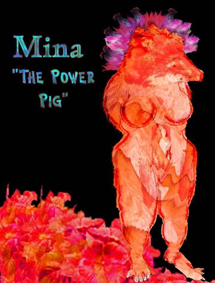Mina The Power Pig