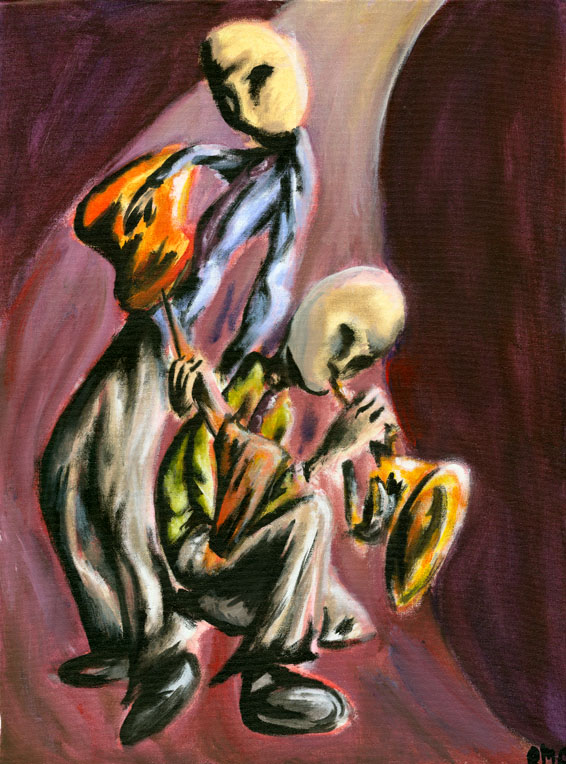 two musicians