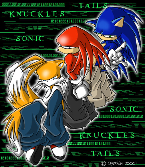 Tails Knuckles Sonic