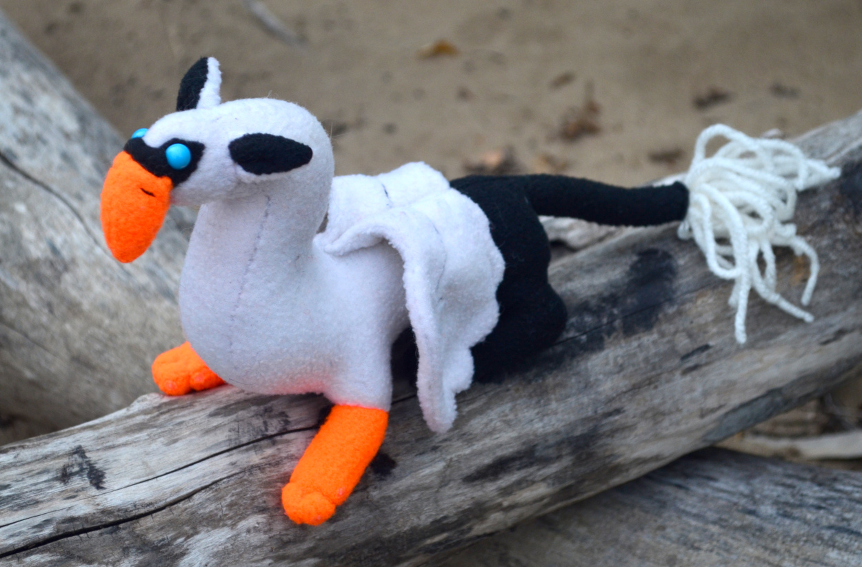 Swanny the Gyrphon Plushie