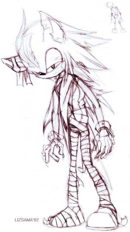 Sketched version of Sonic - 