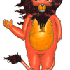 Happy Lion Guy - in color